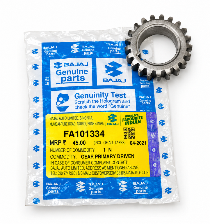 Bajaj=Gear - Oil Pump Drive=BM100KS