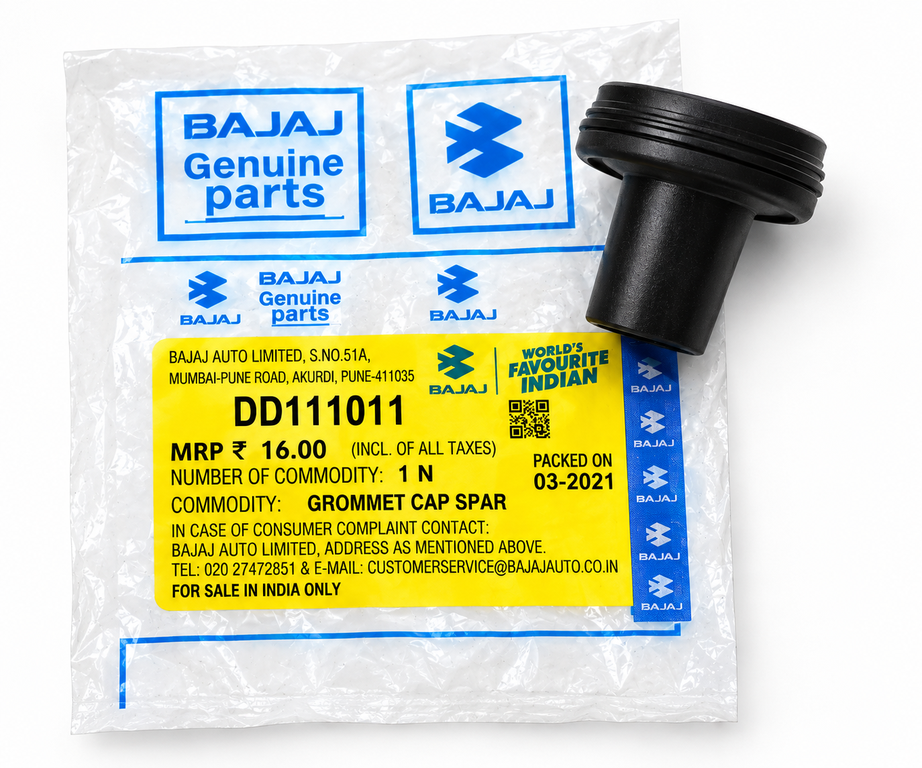 Bajaj=Grommet - Spark Plug Cap=BM100KS