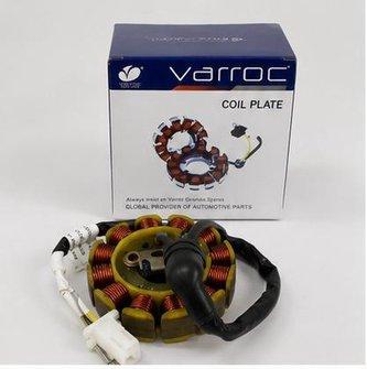 Varroc=Starter Assy/Coil Plate=BM100KS