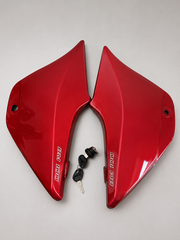 Reve=Side Cover LH+RH Red=BM100KS