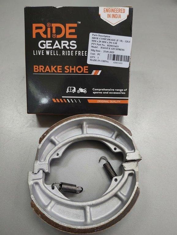 RGL=Brake Shoe Rear=Haojue-Xpress125