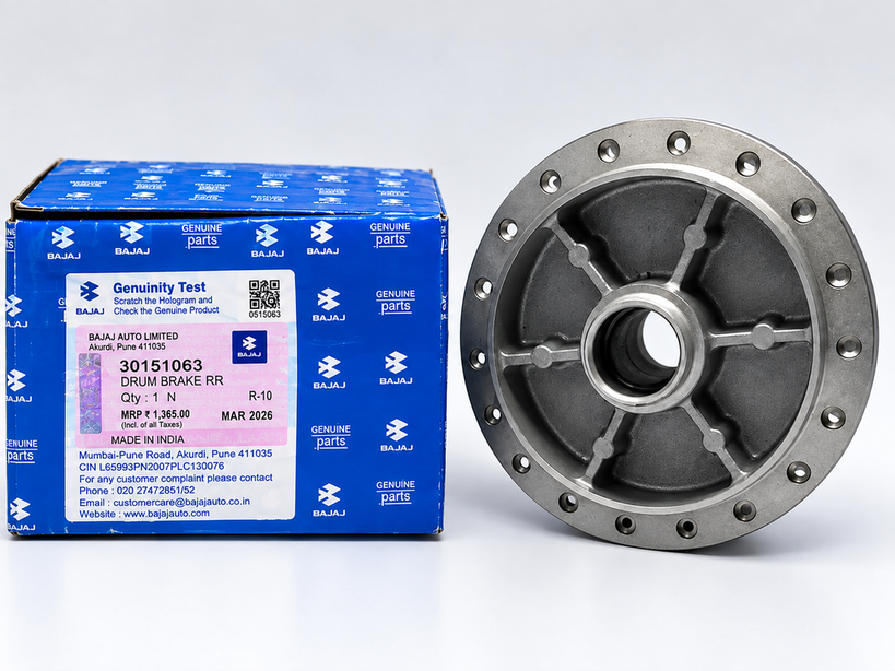 Bajaj=Drum - Rear Hub=BM100KS