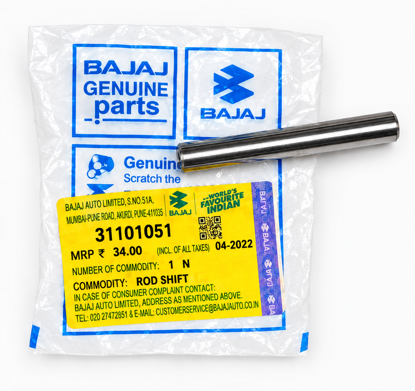 Bajaj=Fork Rod shift=BM100KS