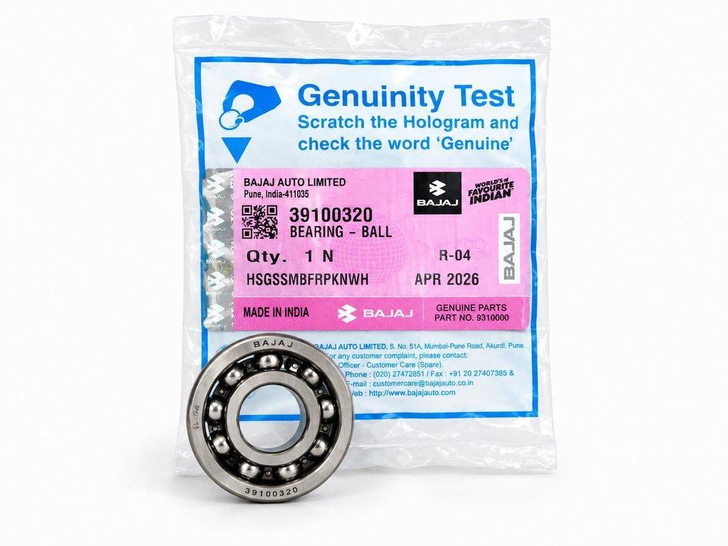 Bajaj=Bearing 6003=BM100KS