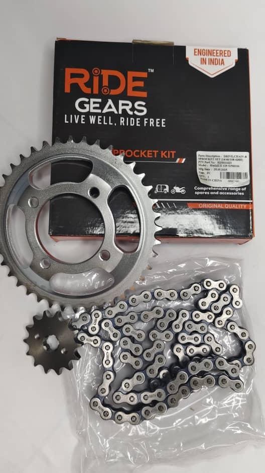 RGL=Kit Sprocket Chain=Haojue-Xpress125