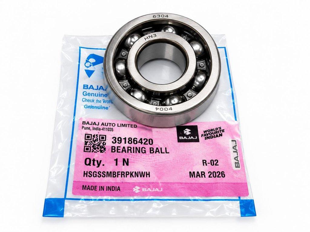 Bajaj=Bearing 6304 Crank Bearing=BM100KS