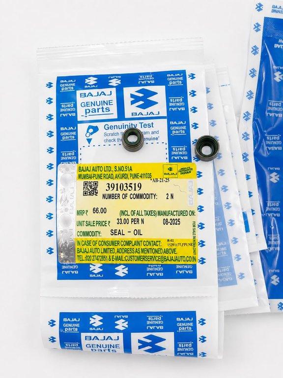 Bajaj=Valve Oil Seal - 1 Piece=BM100KS