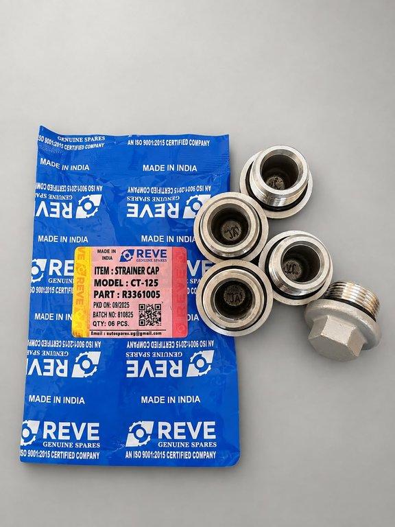 Reve=Strainer Cap - Drain Bolt=CT125