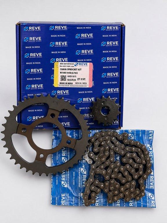 Reve=Kit Sprocket Chain=Hero-Hunter100/125