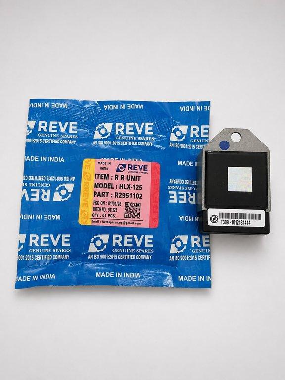 Reve=Regulator Rectifier(RR Unit)=TVS-HLX125