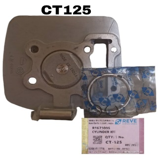 Reve=Kit Cyl BLock Piston Silver=CT125