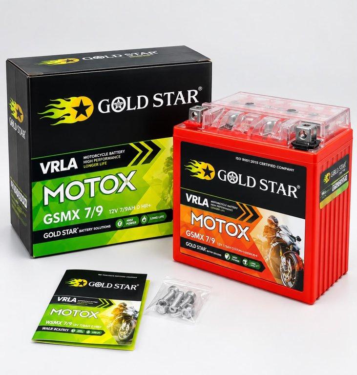 Gold Star=Battery GSMX Orange 7Ah=UNIVERSAL