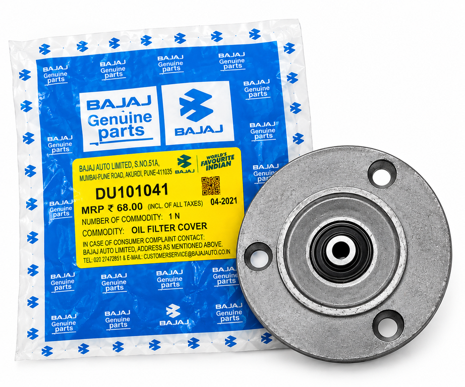 Bajaj=Oil Filter Cover-Centrifugal=BM100KS