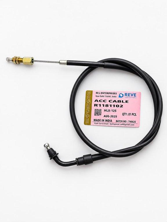 Reve=Cable Throttle/Acc=TVS-HLX125