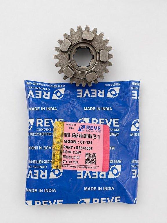 Reve=Gear 4th Driven=CT125