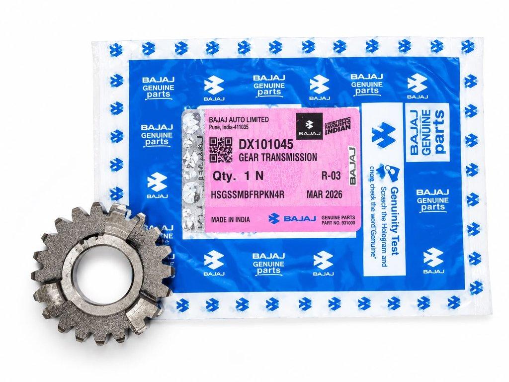 Bajaj=Gear Transmission Spur (2 ND I/P)=BM100KS