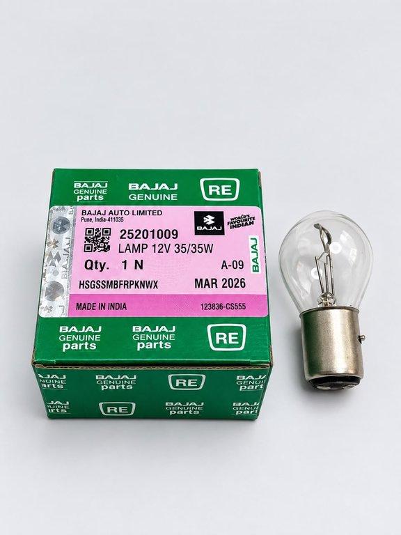 Bajaj=Head Lamp Bulb-12V-35/35W=BM100KS