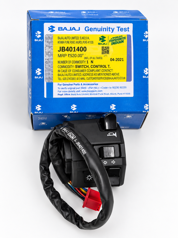 Bajaj=Switch Control LH=BM150