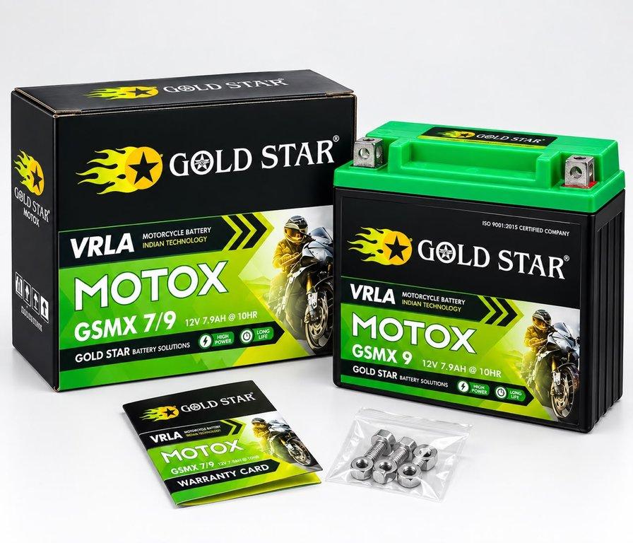 Gold Star=Battery GSMX 9Ah=UNIVERSAL